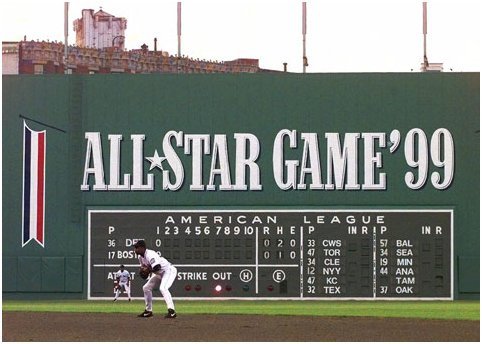 MLV All-Star game at Fenway 1999