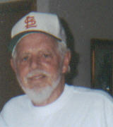 Max Blue in St. Louis Browns Cap, Summer 2001