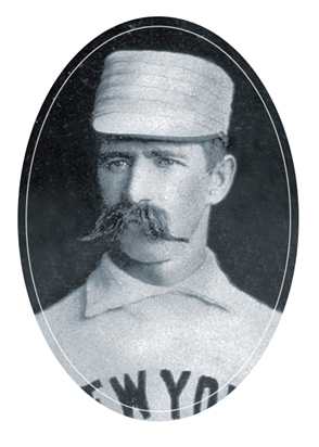 Photo of Giants outfielder James O'Rourke in 1894.